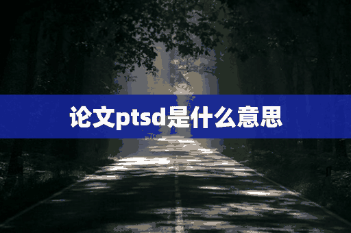 论文ptsd是什么意思(论文中的ep和sp是什么)